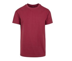 BUILD YOUR BRAND BY004 - Tshirt col rond Burgundy