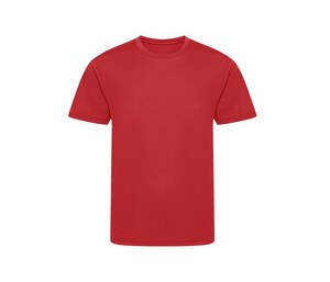 JUST COOL JC201J - KIDS RECYCLED COOL T Fire Red